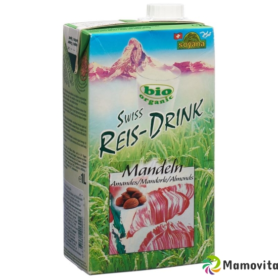 Soyana Swiss Ricedrink Mandeln Bio Tetra 1L buy online