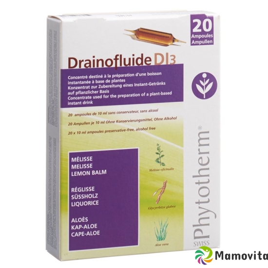 Drainofluide Di 3 20 Trinkampullen 10ml buy online