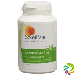 Soleil Vie Vegetable Charcoal Capsules 100 Caps