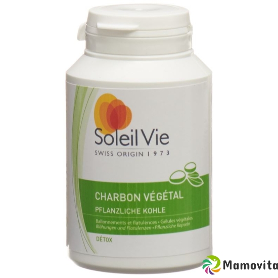 Soleil Vie Vegetable Charcoal Capsules 100 Caps buy online