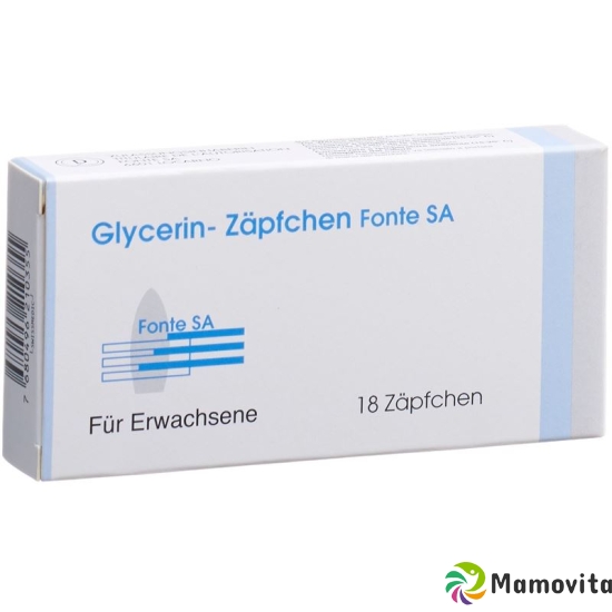 Glycerinzäpfchen Fonte für Erwachsene 18 Stück buy online