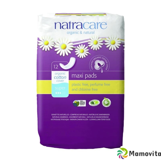 Natracare Maxi-Binden Super 12 Stück buy online