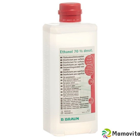 Braun Ethanol 70% für Flächen Ovalfl 500ml buy online