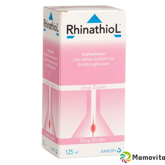 Rhinathiol Sirup Kind ohne Zucker 125ml buy online