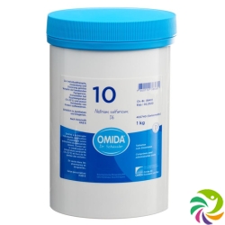 Omida Schüssler No10 Nat Sulf Tabletten D 6 1000g