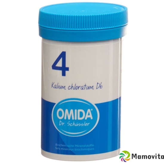 Omida Schüssler Nr. 4 Kalium Chloratum Tabletten D6 100g buy online