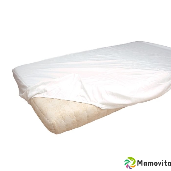 Suprima fitted sheet 100x200cm molleton white buy online