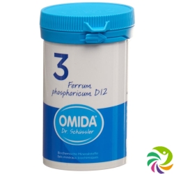 Omida Schüssler Nr. 3 Ferrum Phosphoricum Tabletten D12 100g