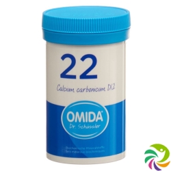 Omida Schüssler Nr. 22 Calcium Carbonicum Tabletten D12 100g