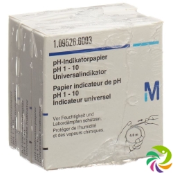 Merck Universal Indikator Papier Rolle pH 1-10 3 Stück