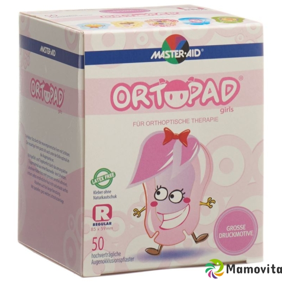 Ortopad Occlusionspflaster Regu Girls Ab 4j 50 Stück buy online