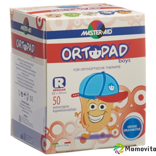 Ortopad Occlusionspflaster Regu Boys Ab 4j 50 Stück buy online