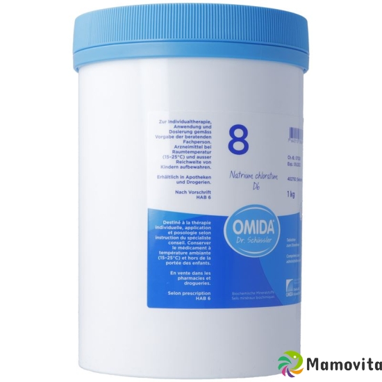 Omida Schüssler No8 Natr Chlor Tabletten D 6 1000g buy online