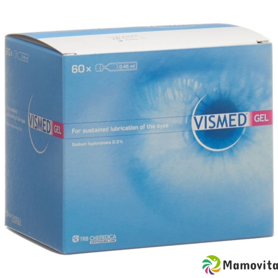 Vismed Monodosen Augengel 60x0.45ml buy online