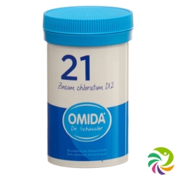 Omida Schüssler Nr. 21 Zincum Chloratum Tabletten D12 100g