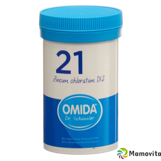 Omida Schüssler Nr. 21 Zincum Chloratum Tabletten D12 100g buy online