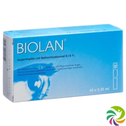 Biolan Augentropfen 60 Monodosis 0.35ml