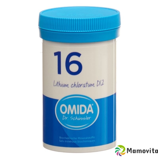 Omida Schüssler Nr. 16 Lithium Chloratum Tabletten D12 100g buy online