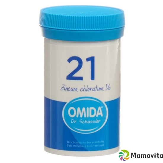 Omida Schüssler No21 Zinc Chlor Tabletten D 6 100g buy online