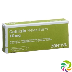 Cetirizin 10mg 10 Tabletten