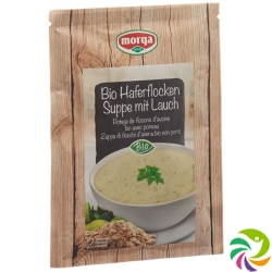 Morga Haferflocken Suppe mit Lauch Bio 45g