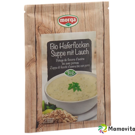 Morga Haferflocken Suppe mit Lauch Bio 45g buy online