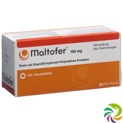 Maltofer Kautabletten 100mg 100 Stück