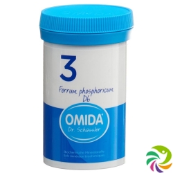 Omida Schüssler Nr. 3 Ferrum Phosphoricum Tabletten D6 100g