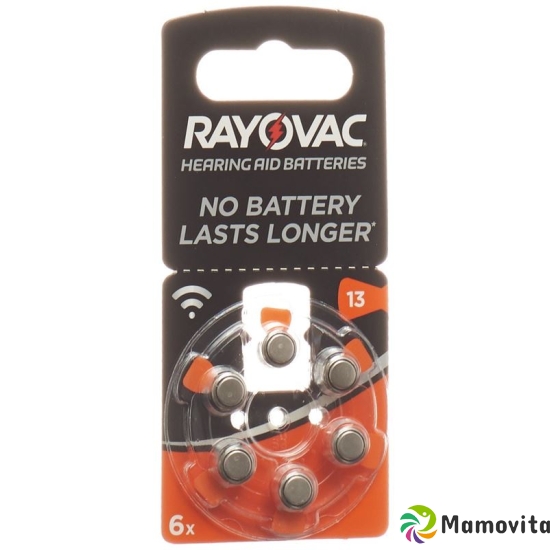 Rayovac Batterie Hörgeräte 1.4V V13 6 Stück buy online