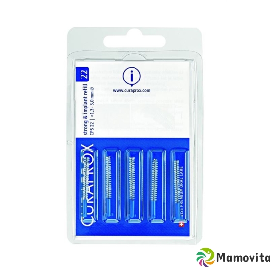 Curaprox CPS 22 Implant Brushes Blue 5 pieces buy online