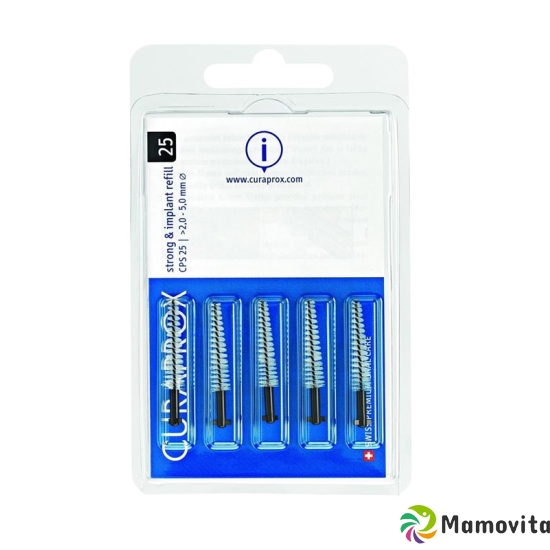 Curaprox CPS 25 Implant Brushes Black 5 pieces buy online