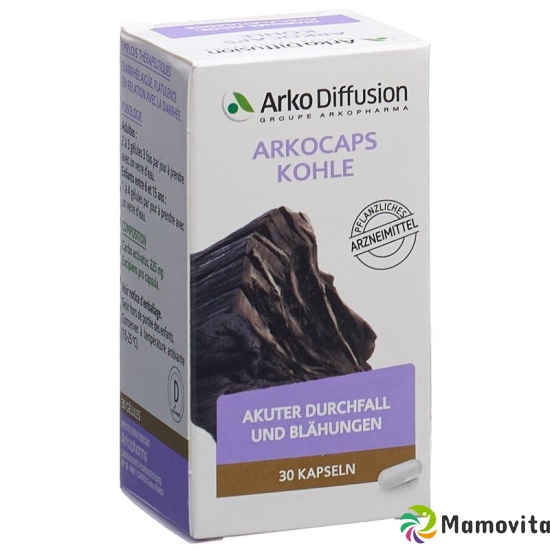 Arkocaps Pflanzenkohle Kapseln 225mg 30 Stück buy online