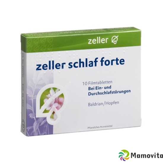 Zeller Schlaf Forte 10 Filmtabletten buy online