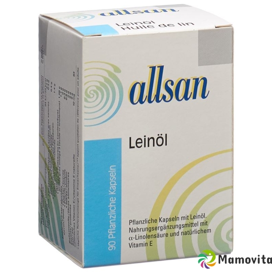 Allsan Leinöl 90 Kapseln buy online