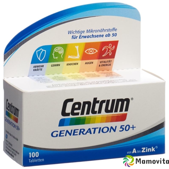 Centrum Generation 50+ von A bis Zink 100 Tabletten buy online