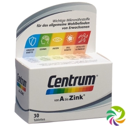 Centrum von A bis Zink 30 Tabletten