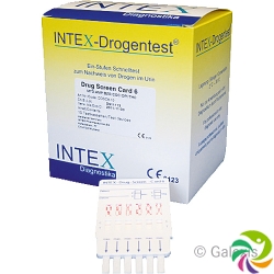 Intex Drogentest Drug Screen Card 6 10 Stück