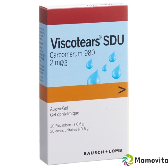 Viscotears SDU Augengel 30x0.6g buy online