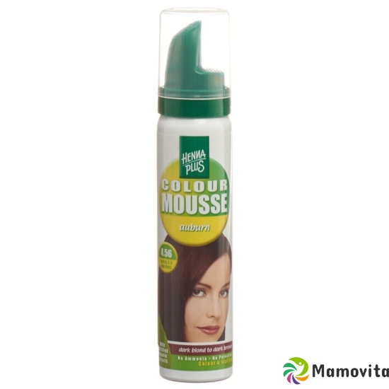 Henna Plus Colour Mousse Auburn 4.56 75ml buy online