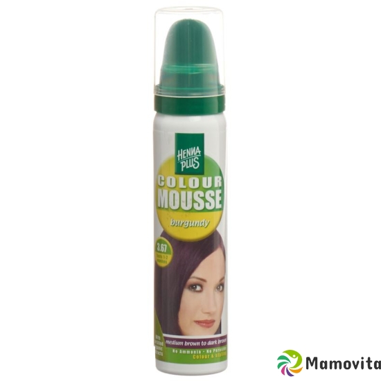 Henna Plus Colour Mousse Burgundy 3.67 75ml buy online