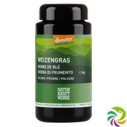 Naturkraftwerke Weizengras Pulver Demeter 50g