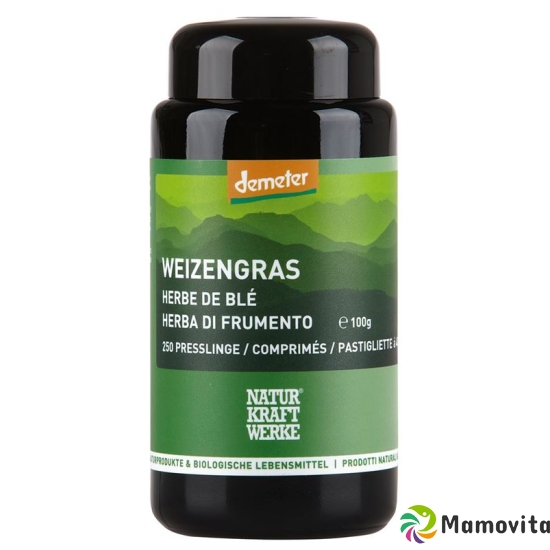 Naturkraftwerke Weizengras Tabletten Demeter 250 Stück buy online