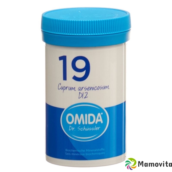 Omida Schüssler Nr. 19 Cuprum Arsenicosum Tabletten D12 100g buy online