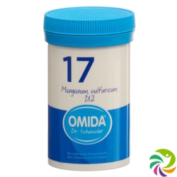 Omida Schüssler Nr. 17 Manganum Sulfuricum Tabletten D12 100g