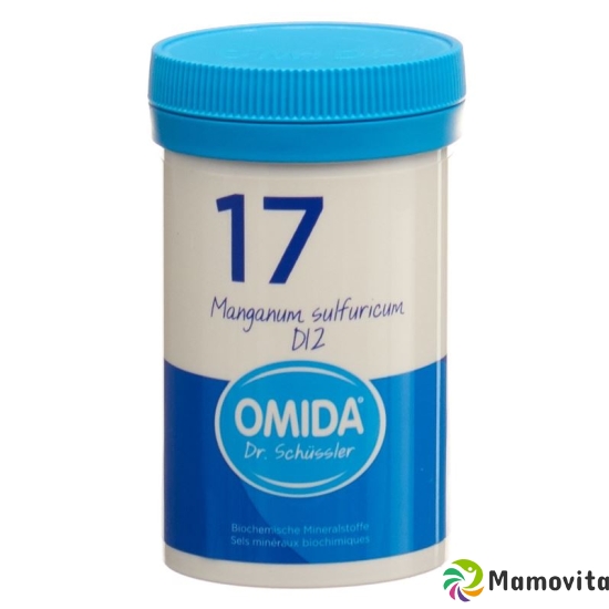 Omida Schüssler Nr. 17 Manganum Sulfuricum Tabletten D12 100g buy online