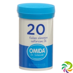 Omida Schüssler No20 Kal Alum Sul Tabletten D 6 100g