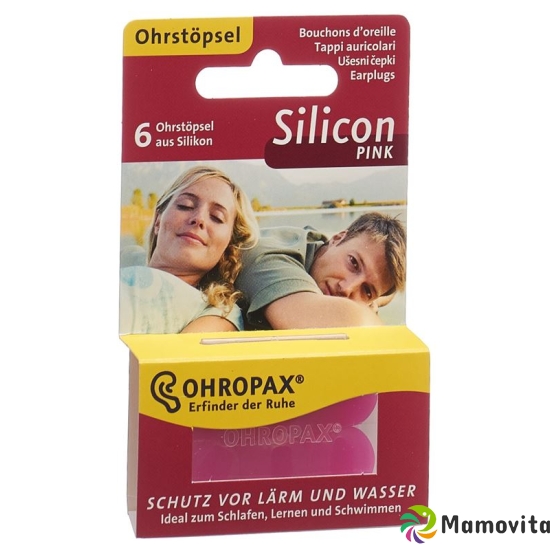 Ohropax Silicone earplugs 6 pieces buy online