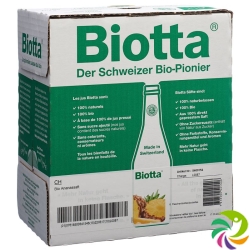 Biotta Bio Ananas 6 Flaschen 5dl