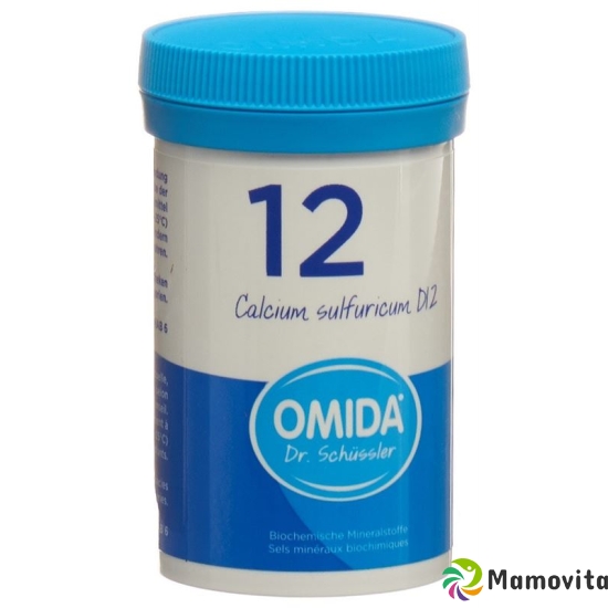 Omida Schüssler No12 Cal Sulf Tabletten D 12 100g buy online