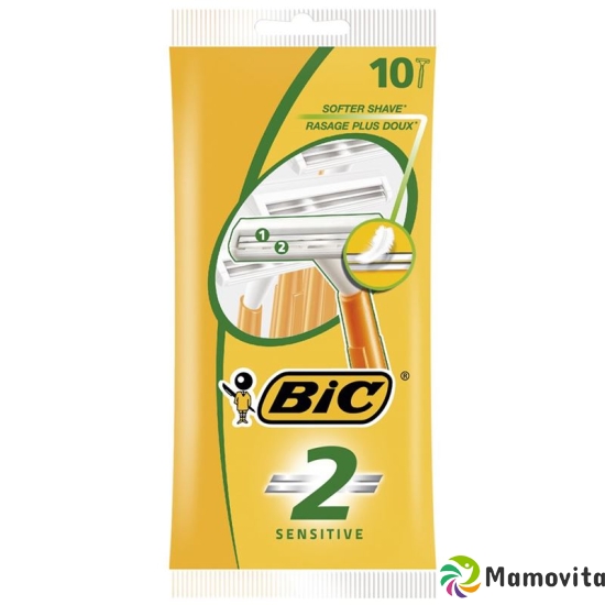 Bic 2 Sensitive Klingenrasierer 10 Stück buy online